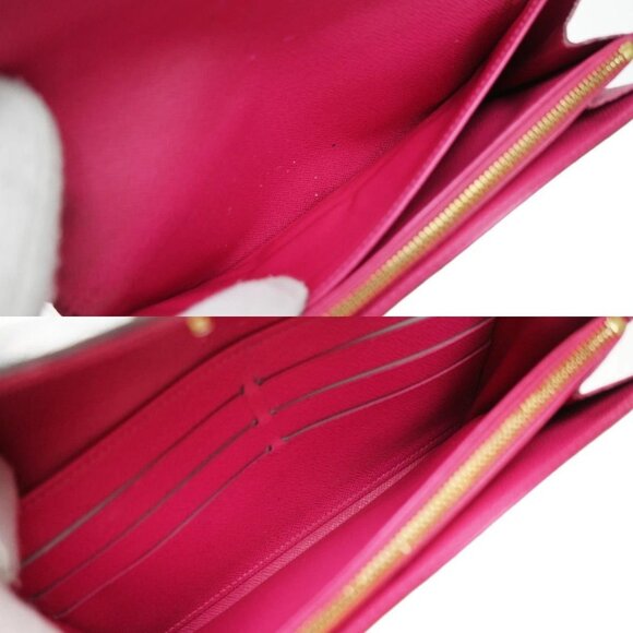 LOUIS VUITTON Portefeuille Sarah Long Wallet Monogram Multi Black M60005 60EG030 - Picture 14 of 15